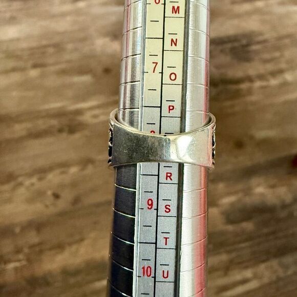 Round Cut Turquoise Gemstone Poison Locket Box Ring Boho Sterling Silver New - Picture 5 of 6